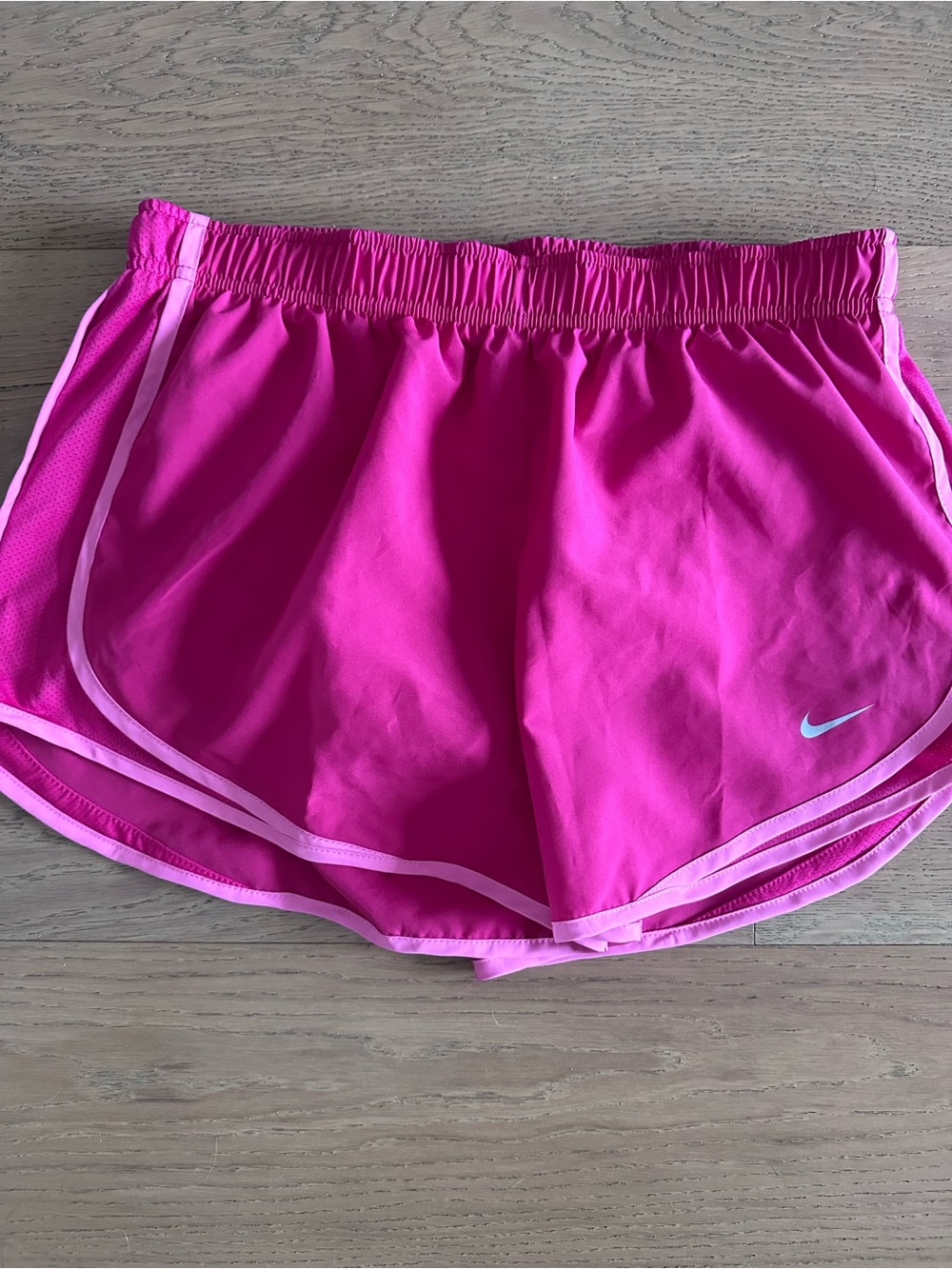 Nike Dri-Fit Pink Women's Athletic Running Shorts, L, NWT